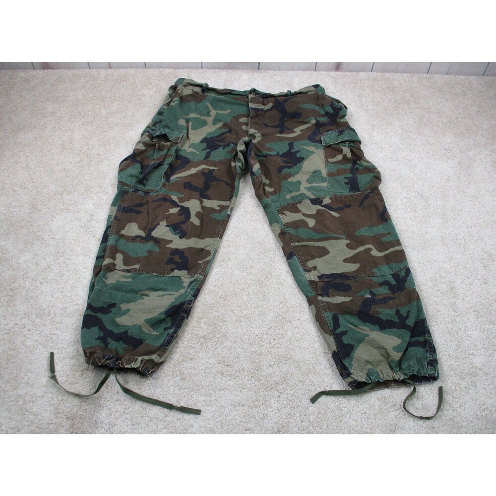 PROPPER Pants Men XL Reg Green Camo Cargo Camouflage Trousers Combat Military